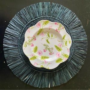 Fringe Placemat (Charcoal)